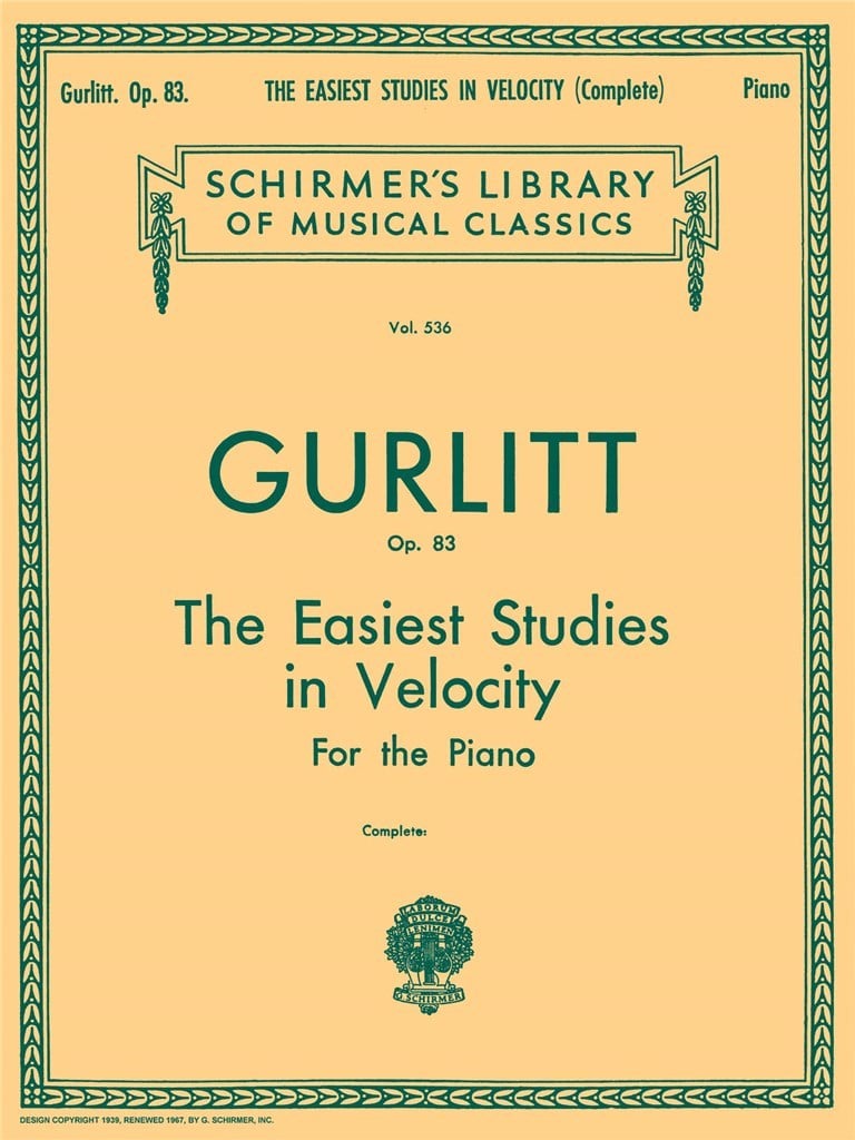 Easiest Studies in Velocity, Op. 83